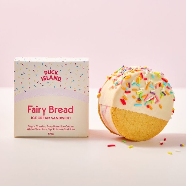 Free Duck Island Ice Cream Sandwich